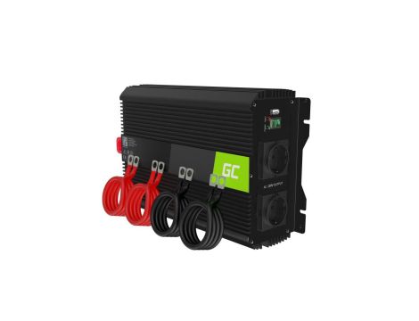 Przetwornica napięcia Inwerter Green Cell PRO 12V na 230V 3000W/6000W Modyfikowana sinusoida