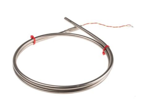 Termopara typ K do +1100C 1m kabel 100mm, Inconel ANSI