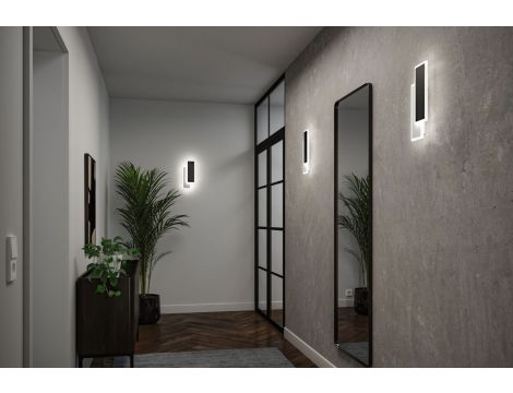 Lampa ścienna 2FORM LED 8W/8W 1010lm/1010lm IP44 150x350mm 4000K 230V IP20 biały/ czarny / tworzywo sztuczne - 9