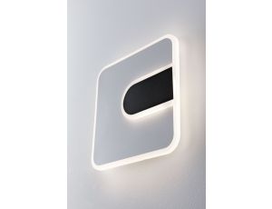 Lampa ścienna 2FORM LED 12,5W/3,6W 1570lm/460lm 240x240mm 4000K 230V IP20 biały/ czarny / tworzywo sztuczne - image 2