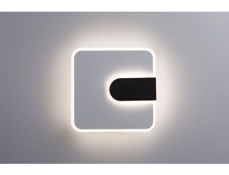 Lampa ścienna 2FORM LED 12,5W/3,6W 1570lm/460lm 240x240mm 4000K 230V IP20 biały/ czarny / tworzywo sztuczne - 4