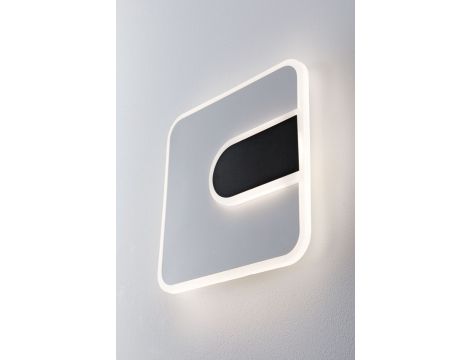 Lampa ścienna 2FORM LED 12,5W/3,6W 1570lm/460lm 240x240mm 4000K 230V IP20 biały/ czarny / tworzywo sztuczne - 2