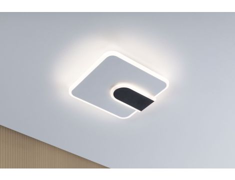 Lampa ścienna 2FORM LED 12,5W/3,6W 1570lm/460lm 240x240mm 4000K 230V IP20 biały/ czarny / tworzywo sztuczne - 6