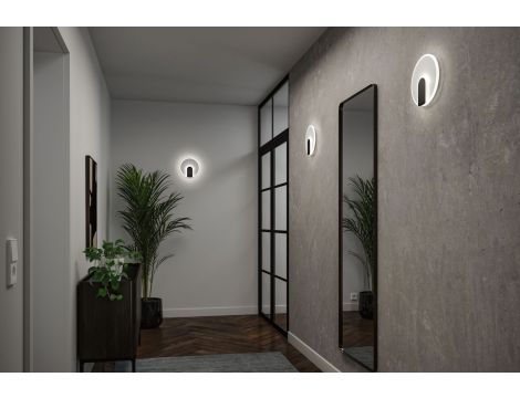 Lampa ścienna 2FORM LED 9W/3,5W 1160lm/430lm IP44 240mm 4000K 230V IP20 biały/ czarny / tworzywo sztuczne - 7