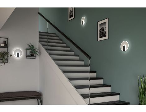 Lampa ścienna 2FORM LED 9W/3,5W 1160lm/430lm IP44 240mm 4000K 230V IP20 biały/ czarny / tworzywo sztuczne - 8