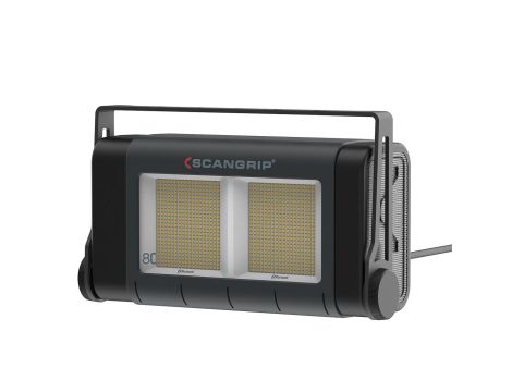 Lampa do oświetlania dużych obszarów roboczych 80000 lm Scangrip SITE LIGHT 80 03.5269 w walizce transportowej 49.0390 - 18