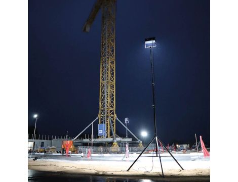 Lampa do oświetlania dużych obszarów roboczych 80000 lm Scangrip SITE LIGHT 80 03.5269 w walizce transportowej 49.0390 - 25