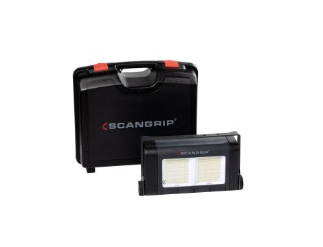 Lampa do oświetlania dużych obszarów roboczych 80000 lm Scangrip SITE LIGHT 80 03.5269 w walizce transportowej 49.0390