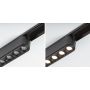 Oprawa na szynoprzewód VEYA LENSIA LED 6W 560lm IP20 3000K 48V DC  czarny matowy / aluminium - 5