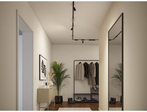 Oprawa na szynoprzewód VEYA LENSIA LED 11,5W 1150lm IP20 3000K 48V DC czarny matowy / aluminium - 6