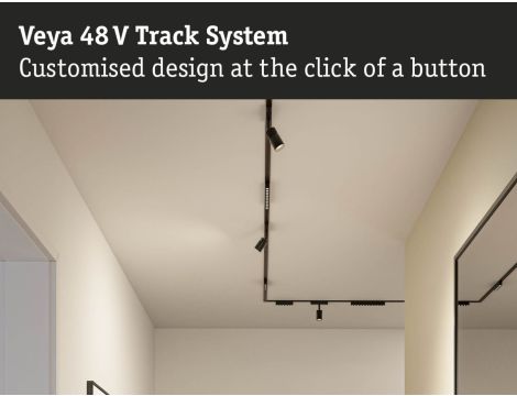 Reflektor na szynoprzewód VEYA ZOOM LED 5W 640lm IP20 3000K 48V DC czarny matowy / aluminium - 11