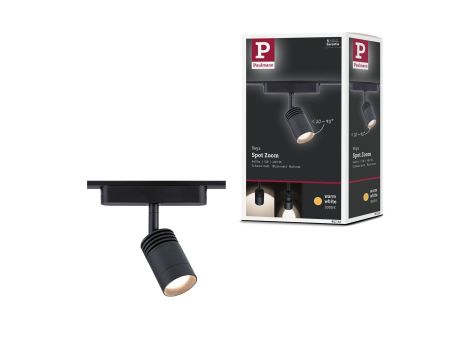 Reflektor na szynoprzewód VEYA ZOOM LED 5W 640lm IP20 3000K 48V DC czarny matowy / aluminium - 13