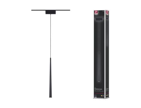 Oprawa zwieszana na szynoprzewód VEYA LYREN LED 5W 600lm IP20 3000K 48V DC czarny matowy / aluminium - 9