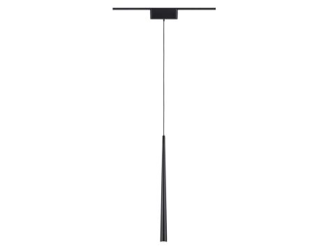 Oprawa zwieszana na szynoprzewód VEYA LYREN LED 5W 600lm IP20 3000K 48V DC czarny matowy / aluminium - 2