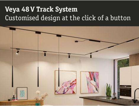 Zestaw bazowy systemu szynowego VEYA czarny matowy / aluminium - 4