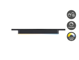 Oprawa na szynoprzewód VEYA JORIN LED 10W 1500lm IP20 2700K-6500K 48V DC czarny matowy / aluminium - image 2