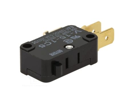 Mikroprzełącznik SNAP ACTION bez dźwigni SPDT 15A/250VAC V-15-1C5