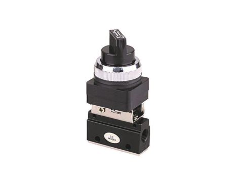 Zawór regulacyjny pneumatyczny 3/2 Ręczne G 1/8 RS PRO 1/8in