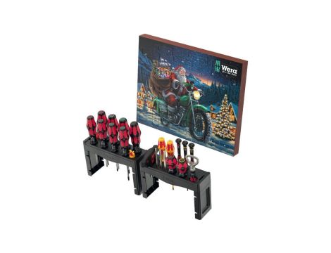 Kalendarz adwentowy 2025 z narzędziami 24 elementy WERA