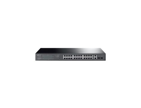 Switch 24x RJ45 1000Mb/s PoE+, 2x RJ45 1000Mb/s, 2x SFP, 250W TP-Link TL-SG1428PE