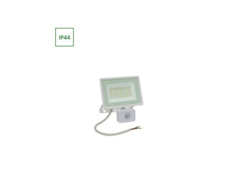 NOCTIS LUX 3 NAŚWIETLACZ 30W WW 230V IP44 150x190x53mm BIAŁY czujnik ruchu PIR