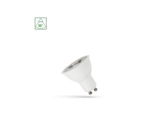 LED GU10 230V 4W SMD 55st CW z soczewką SPECTRUM