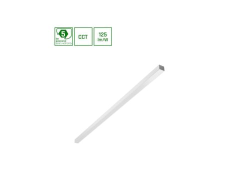 ALLDAY BASIC 50W 3CCT 230V 115st IP20 1503x42x37mm BIAŁY OP 5 LAT GW.