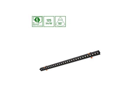 ALLDAY INSPIRE IN DARK LIGHT 50st CZARNY 940 17W 230V 560mm CZARNY DALI