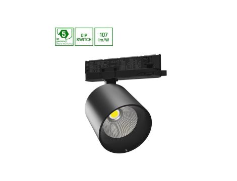 ARTEMIDA MAXI 12-42W WW 230V 36, 60st. IP20 Ra90 100x96x130 CZARNY 5 lat gwarancji z regulacją mocy