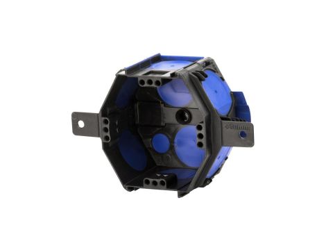 Puszka instalacyjna podtynkowa sześciokątna fi: 75x48 IP30 montaż pianą F-TRONIC