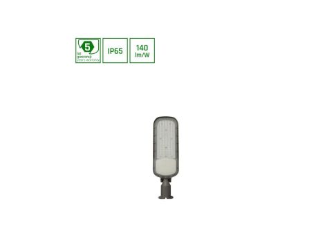 STREETOS 2 ULICZNA 100W NW 230V 145/75st IP65 IK09 555x172x114mm SZARY CZUJNIK ZMIERZCHU 5 LAT GW.