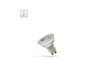 LED GU10 230V 4.5W (4W) SMD 45st CW z soczewką SPECTRUM