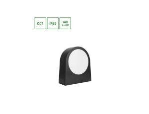 VERSA 15W CCT 230V 100ST IP65 70X180x196MM CZARNY ELEWACYJNA