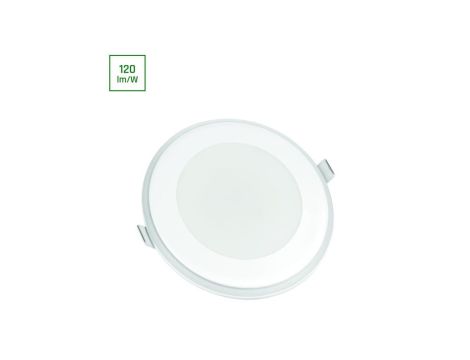 FIALE 3 STEPS 12.5W NW 230V 120st IP44 FI148x37mm BIAŁY okrągła aureola A i