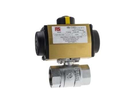 Zawór z pneumatycznym elementem wykonawczym RS PRO