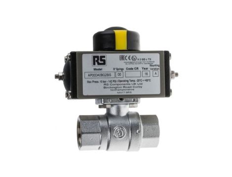 Zawór z pneumatycznym elementem wykonawczym RS PRO