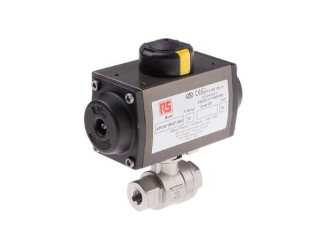 Zawór z pneumatycznym elementem wykonawczym RS PRO