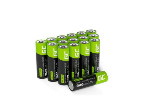 Akumulator NiMH HR6 / AA 2600mAh 1,2V GR10 (16szt.)