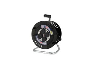 Przedłużacz bębnowy 4-gniazdowy ,IP44, czarny, 3X1,5mm, 20m HOROZ ELECTRIC
