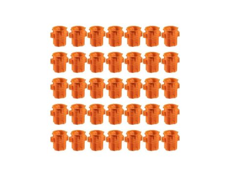 Puszka instalacyjna podtynkowa fi:60mm (62x81mm) z wkrętami, ekstragłęboka, szeregowa SIMET 35szt.