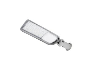 Oprawa, lampa uliczna LED JAZMIN 100W 13500lm 4000K IP65 jasnoszara barwa NW biała neutralna BEMKO
