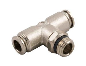 Adapter gwintowany teowy typu gwint – rura, 20bar