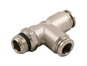 Adapter gwintowany teowy typu gwint – rura, 20bar