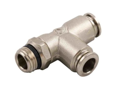 Adapter gwintowany teowy typu gwint – rura, 20bar