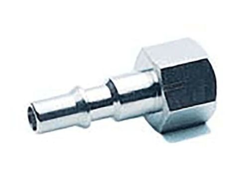 Króciec złączki RS PRO G 1/4 żeńskie rodzaj Męski Gwintowany Mosiądz 1/4in