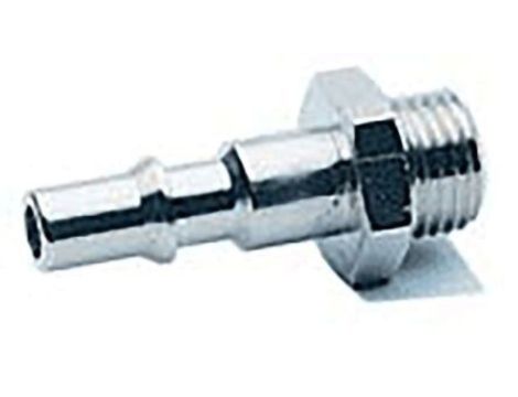 Króciec złączki RS PRO G 1/4 męskie rodzaj Męski Gwintowany Mosiądz 1/4in