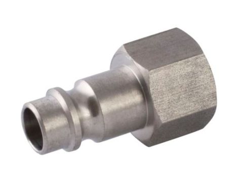 Adapter gwintowany prosty gwint – rura RS PRO 1/4 in Female rodzaj Żeński Gwintowany, rura Stal 1/4in