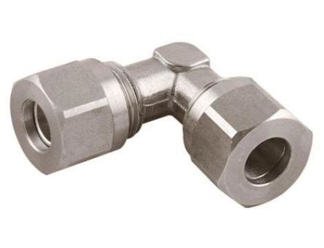 Adapter gwintowany typu kolanko rura – rura Wciskane 8 mm Wciskane 8 mm RS PRO Złączka kolankowa