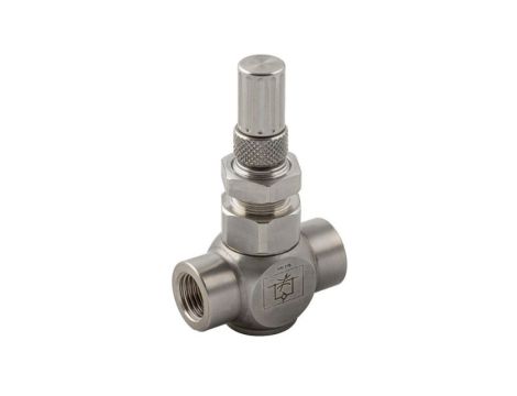 Regulator przepływu RS PRO Gwintowany Dwukierunkowy regulator przepływu 66085 1/8cal