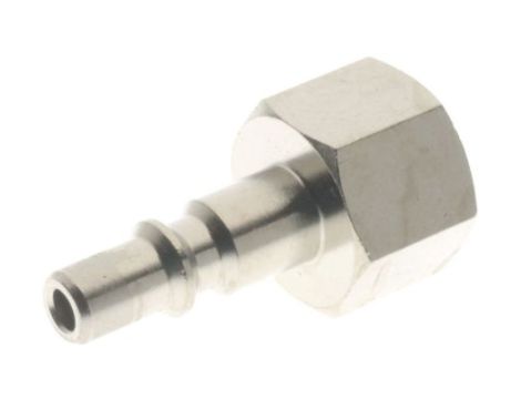 Adapter gwintowany typu kolanko gwint – rura RS PRO 1/8 in Female rodzaj Żeński Gwintowany Mosiądz 1/8in